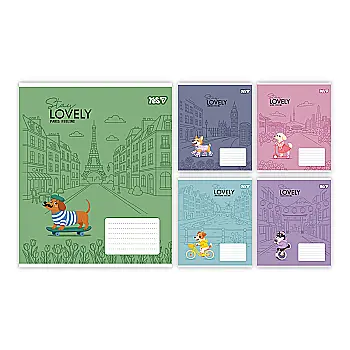 Зошит 12 кос. Yes "Stay lovely", 768767