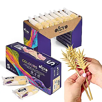 Повітряна глина Colours S, W12 Бежевий, TM OKTO, 10024