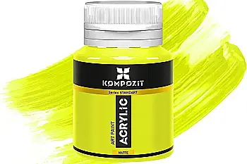 Фарба акрилова STANDART "Kompozit", 0,02 л (111 Флуоресцентний салатовий)