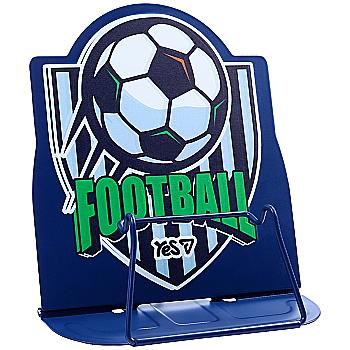 Підставка для книг фігурна Yes "Football" метал, 470543