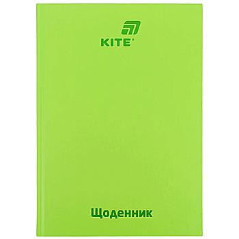 Дневник школьный, твердая обл., салатовый, K26-262-16