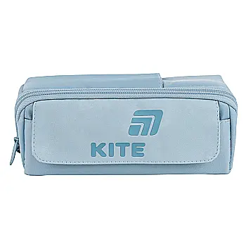 Пенал Kite 2702-2 сіро-блакитний, K26-2702-2