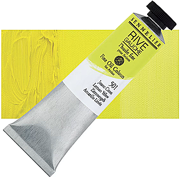 Фарба олійна "Rive gauche" 40 мл, лимонно-жовтий (Lemon Yellow), N130312.501