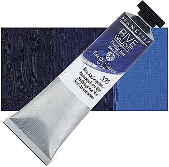 Фарба олійна "Rive gauche" 40 мл, антрахіноновий синій (Anthraquinone Blue), N130312.395