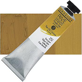 Фарба олійна "Rive gauche" 40 мл, жовта охра (Yellow Ochre), N130312.252