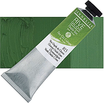 Фарба олійна "Rive gauche" 40 мл, зелений оксид хрому (Chrome Oxide Green), N130312.815