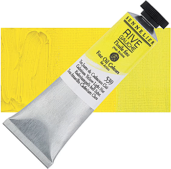 Фарба олійна "Rive gauche" 40 мл, кадмій жовтий світлий відтінок (Cadmium Yellow Light Hue), N130312.539