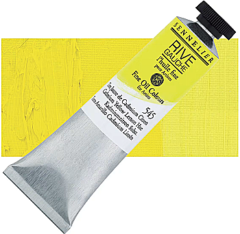 Фарба олійна "Rive gauche" 40 мл, кадмій жовто-лимонний віддінок (Cadmium Yellow Lemon Hue), N130312.545