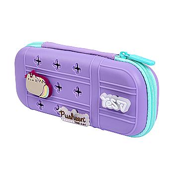 Пенал твердий з силіконовою панеллю Yes PHS-4 "Pusheen Summer", 533838