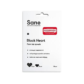 Патчи от прыщей Black Hеart, 24 шт, "Sane"