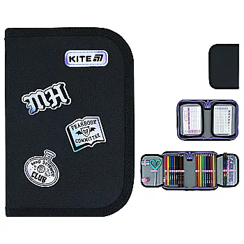 Пенал Kite 1 від., 2 відв., з наповненням 622H MH, MH26-622H