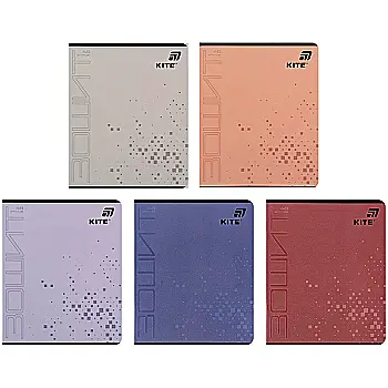 Тетрадь 48 л., кл., гибр. лак + УФ лак, Kite One color, K26-259-1