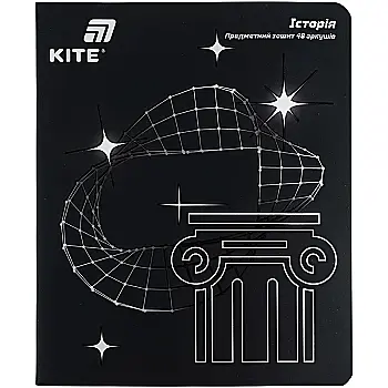 Тетрадь 48 кл, Предметка - История, софт тач+УФ, Lumen, K26-240-4
