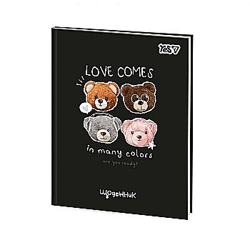 Щоденник шкільний Yes "Bear Love" інтегральний, A5, 40 арк., 911739