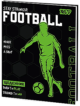 Щоденник шкільний Yes "Football Profi" інтегральний, A5, 40 арк., 911744