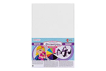 Фоаміран ЕВА білий махровий, 20*30 см, 742729 (5)