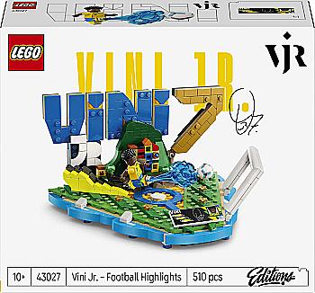Конструктор Lego Editions "Вінісіус Жуніор — найкращі моменти футбольних матчів", 43027