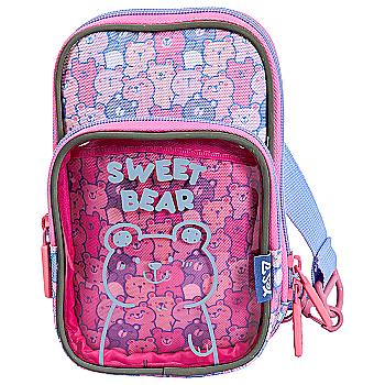 Сумка через плече Yes CBK-3 "Sweet Bear", 550569