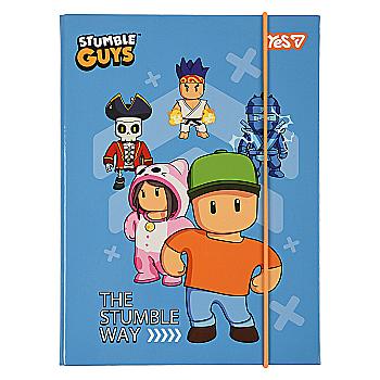 Папка для тетрадей Yes картонная В5 "Stumble Guys Stumble", 500252