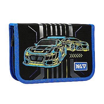 Пенал твердий Yes одинарний з клапаном HP-03 "Rally", 533736
