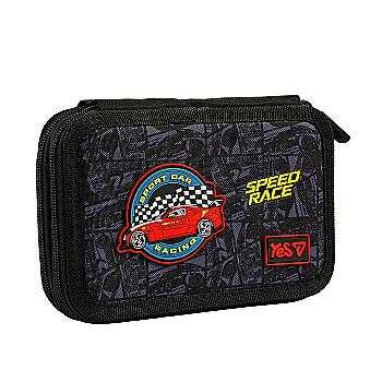 Пенал твердий Yes подвійний HP-01 "Drift King", 533719