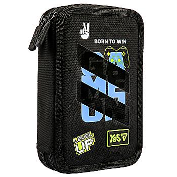 Пенал твердий Yes подвійний HP-01 "Game Loading", 533716