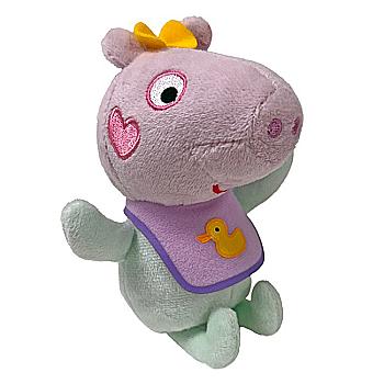 Дитяча іграшка м’яконабивна TY Peppa Pig "Еві" 15 см, 46271