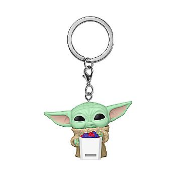 Ігрова фігурка на кліпсі FUNKO POP! серії "Мандалорець і Ґроґу" - ҐРОҐУ З ПОПКОРНОМ, 90454