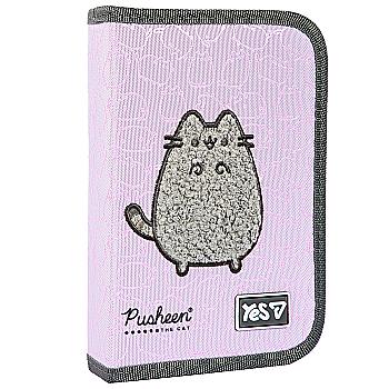 Пенал твердий Yes одинарний з двома клапанами HP-04 "Pusheen Delicacy", 533741