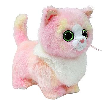 Дитяча іграшка м’яконабивна TY Beanie Babies Рожева кішка "ЛЕДІ" 15 см, 37409