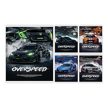 Зошит 24 кл. Yes "Overspeed", 768590