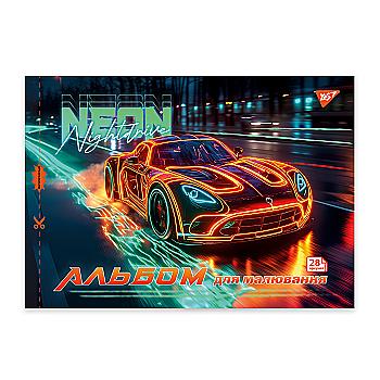 Альбом для малювання "Cars" А4 28 арк/100 скоба, з перфорацією (9315) 130606 YES