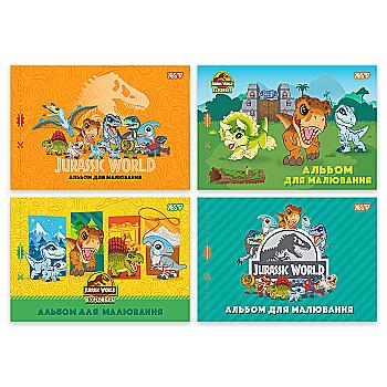 Альбом для малювання "Jurassic World. Kids" А4 12 арк. скоба, з перфорацією (5734) 130619 YES