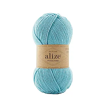 Пряжая шерсть 522 Бирюза, TM Alize - Wooltime