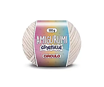 Пряжа 3148 Пудра (100% полиэстер, 100 гр. 110 м. 4 мот. в уп.), ТМ "Amigurumi Chenille"
