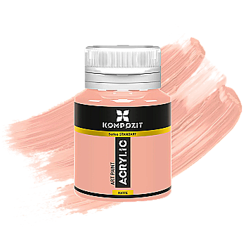 Краска акриловая STANDART "Kompozit", 0,02 л (021 Розовый)