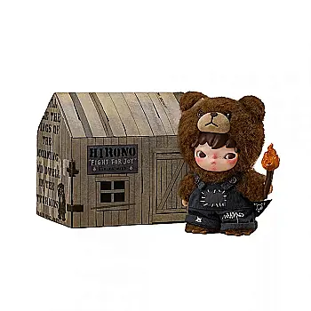 Игрушка мягкая-сюрприз с коллекционной фигуркой Living Wild-Fight for Joy, HLWF-01