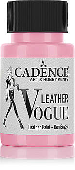 Фарба по шкірі Vogue Leather Paint, 50 мл,рожевий, 470567