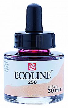 Краска акварельная жидкая Ecoline, (258), Абрикосовая, 30 мл, Royal Talens Краска акварельная жидкая Ecoline, (258), Абрикосовая, 30 мл, Royal Talens
