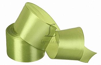 Лента атлас 48 мм-23 м, 109 салатовая, 5-2296