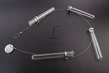 Гірлянда, скляні колби, 5-45730