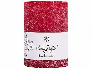 Свічка 7*8 см, червоний, С07*08/1-3.3, Candy Light Свічка 7*8 см, червоний, С07*08/1-3.3, Candy Light
