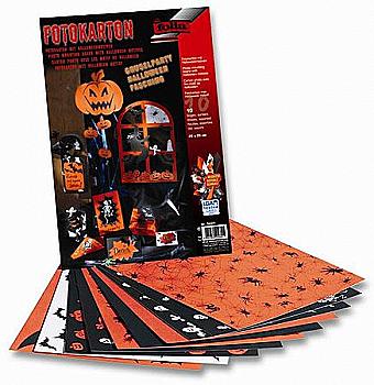 Картон для фото-інсталяції "Halloween" 50*70 см 300 г/м2 (8 вид. в асор.), 5640 Folia Картон для фото-інсталяції "Halloween" 50*70 см 300 г/м2 (8 вид. в асор.), 5640 Folia