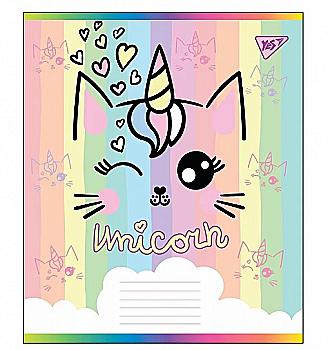 Тетрадь 18 кл YES "Caticorn", 764671