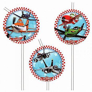 Трубочки для коктейля Летачки, 6 ед, 1502-1218