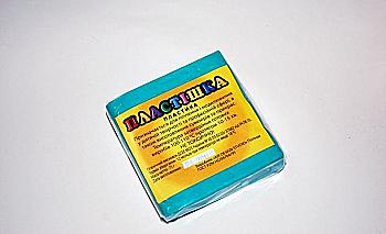 Пластика "Пластішка" 0,075 кг, бірюзовий, 0116 Пластика "Пластішка" 0,075 кг, бірюзовий, 0116