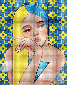 Набір з алмазною мозаїкою "Непохитна @mosyakart" 40*50 см, AMO7243 ТМ "Ідейка" Набір з алмазною мозаїкою "Непохитна @mosyakart" 40*50 см, AMO7243 ТМ "Ідейка"