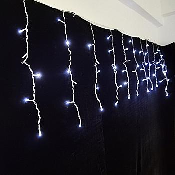 Электрогирлянда бахрома "Novogod`ko" 3*0,6 м, 83 LED, холодный белый., мерцание, 973779 Электрогирлянда бахрома "Novogod`ko" 3*0,6 м, 83 LED, холодный белый., мерцание, 973779