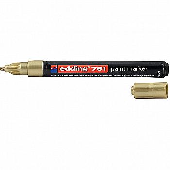 Маркер Edding Paint 053 (791) золотавий 1-2мм Маркер Edding Paint 053 (791) золотавий 1-2мм