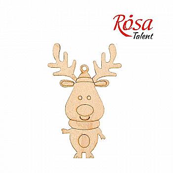 Заготовка Оленя, фанера, 6,5*10 см, 1 шт, Rosa Talent (4) Заготовка Оленя, фанера, 6,5*10 см, 1 шт, Rosa Talent (4)
